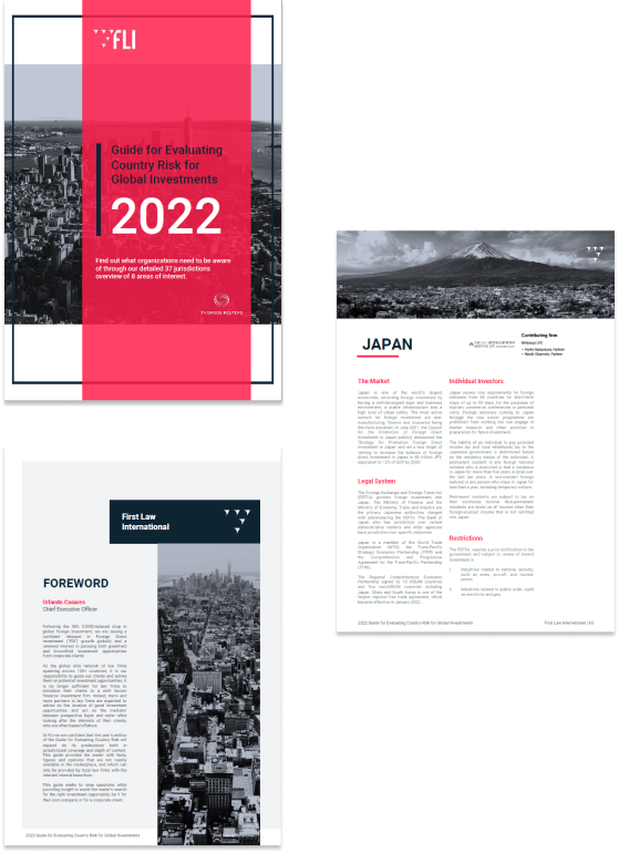 FDI Guide 2022: Japan Chapter